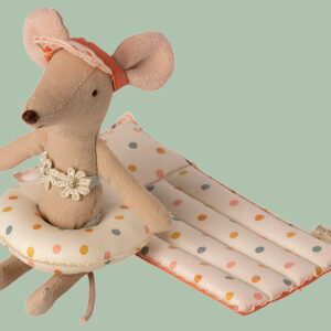 MAILEG 11-1402-02  ❤️ Bunt  gepunktet im Wasser! Element der Freiheit! Für kleine süße Maus!