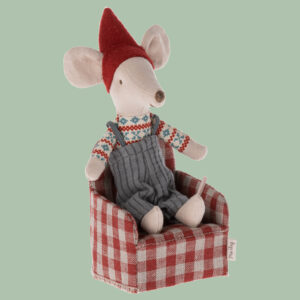 MAILEG 11-2408-00 Endlich gemütlich alleine sitzen ❤️ Rot