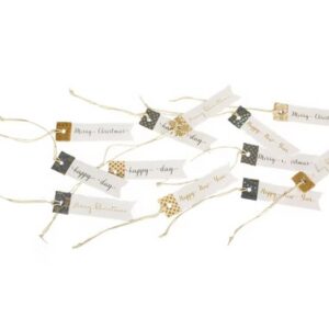 MAILEG 13-5310-00 Weihnachts und Sylvester Geschenkanhänger,