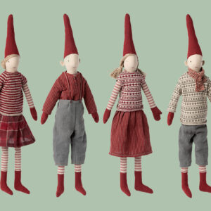 MAILEG 14-2430-00 ❤️EIN PÜNKTINCHEN UND EIN PÜNKTCHEN❤️rechtes Pärchen ;  51 cm