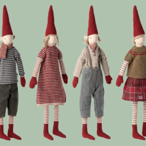 MAILEG 14-2440-00 ❤️PÜNKTINCHEN UND PÜNKTCHEN❤️;  rechtes Pärchen; 61 cm