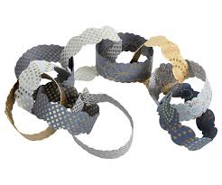 MAILEG 14-5510-00 Papier Girlande, Weihnachtsfeier, Sylvester