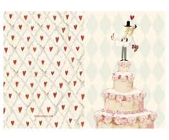 MAILEG 15-0161-00  Hochzeit, Doppelkarte