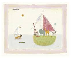 MAILEG 15-0255-00 Poster, Noahs Kreuzfahrt, ca. 40 cm hoch