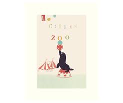 MAILEG 15-0261-00 Poster, Seelöwe, ca. 40 cm hoch