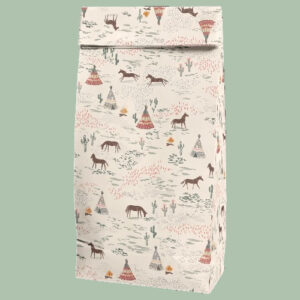 MAILEG 15-1001-01 Geschenktüte Pferdeglück ❤️ 5 Stck. 12 cm x 24 cm