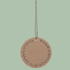 MAILEG 15-1100-00 Geschenkanhänger "Blumenkranz"; 15 Stck.