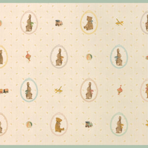 MAILEG 15-2201-00  ❤️IN NEUN MONATEN GIBT ES EINEN HASENBÄR❤️Geschenkpapier 10 m