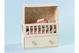 MAILEG 16-0021-00 Multitasking Bunny: Musikbox Spieluhr Babyzimmer Häschen hüpf Matratze