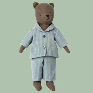 MAILEG 16-1829-00  Papa hat nachts keinen Bierbauch, Streifen machen schlank❤️ Gr.2