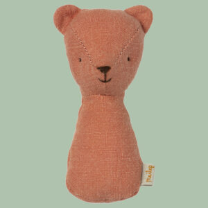 MAILEG 16-1910-02 ❤️ Teddyrassel (altrosa). Ich heiße Johnson! Wir sind alle geimpft!  ❤️