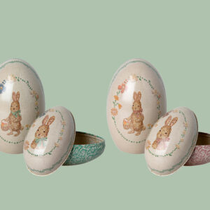 MAILEG 18-3200-00 Ostereier ❤️ 1 Stck 14 cm,  1 Stck. 11 cm grün