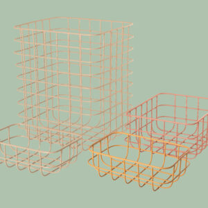 MAILEG 19-0530-00 Unsere Allround Metall Körbe, nur der Elefant passt nicht rein ♥ 4 Stck. (nr1)