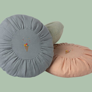 MAILEG 19-1521-01  ❤️ Kinderkissen Blau;  ca. 25 cm Durchmesser