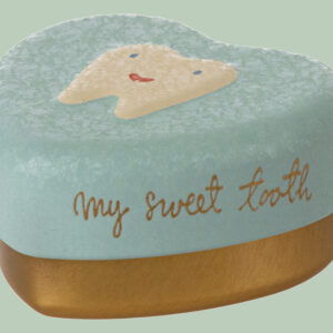 MAILEG 19-3607-01 Übergabeschachtel für die Zahnfee ❤️in blau