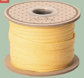 MAILEG 19-9210-00 Geschenkband, Gelb, 25 m Rolle