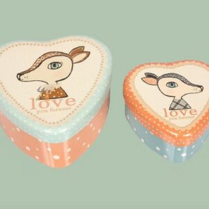 MAILEG 20-5044-00 Bambi Dosen, Verliebtes Bambi, 2 Dosen