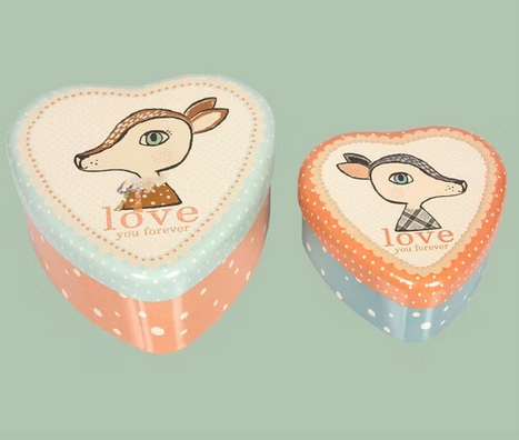 MAILEG 20-5044-00 Bambi Dosen, Verliebtes Bambi, 2 Dosen