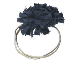 MAILEG 21-6906-01 Haargummi, Petrol Blau