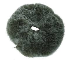 MAILEG 21-6907-01 Plüsch Scrunchie, Staubgrün